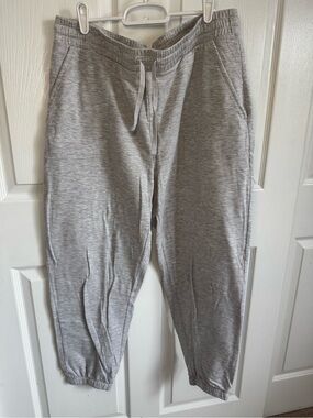 Talbots Gray Cuffed Sweatpants
